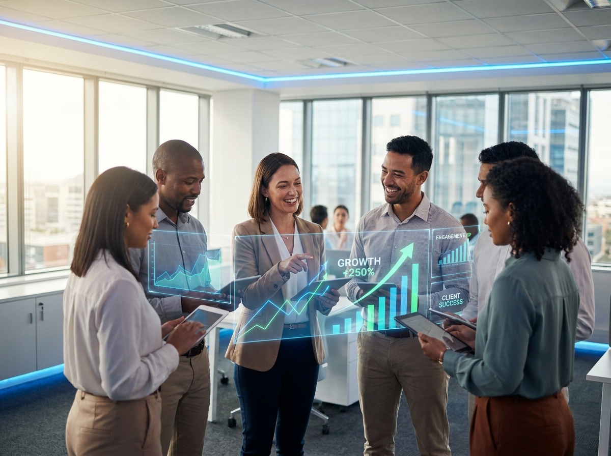 Modern advertising screens and digital marketing